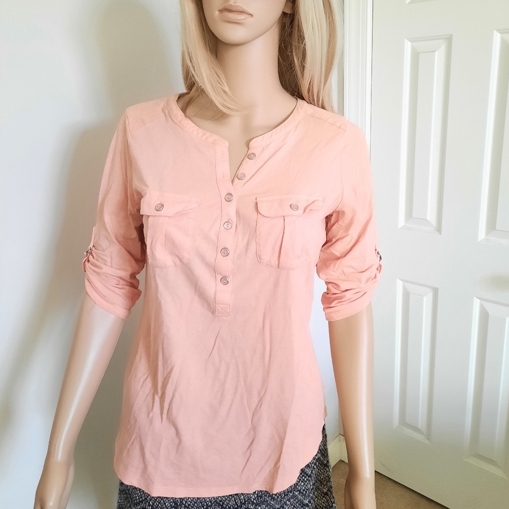 Coral shirt